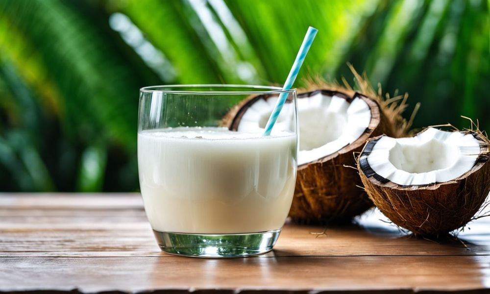 Bệnh nhân cũng có thể kết hợp lá trầu không và nước dừa để chữa bệnh xương khớp.