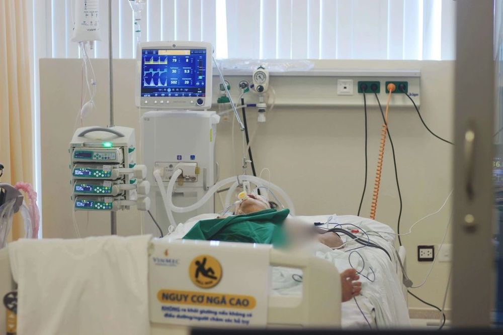 Bệnh nhân được điều trị tại Khoa Hồi sức tích cực, Bệnh viện Đa khoa Vinmec Phú Quốc