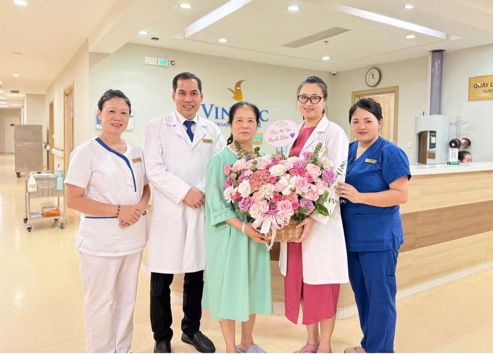 Bệnh nhân hồi phục và xuất viện sau phẫu thuật