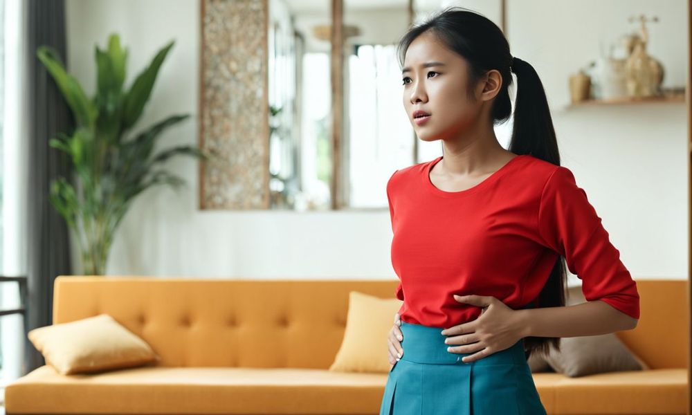 Bệnh nhân ung thư gan giai đoạn 2 sẽ cảm thấy đau bụng âm ỉ cùng nhiều triệu chứng khác như mệt mỏi toàn thân, sụt cân, gan to, vàng da hoặc mắt,...