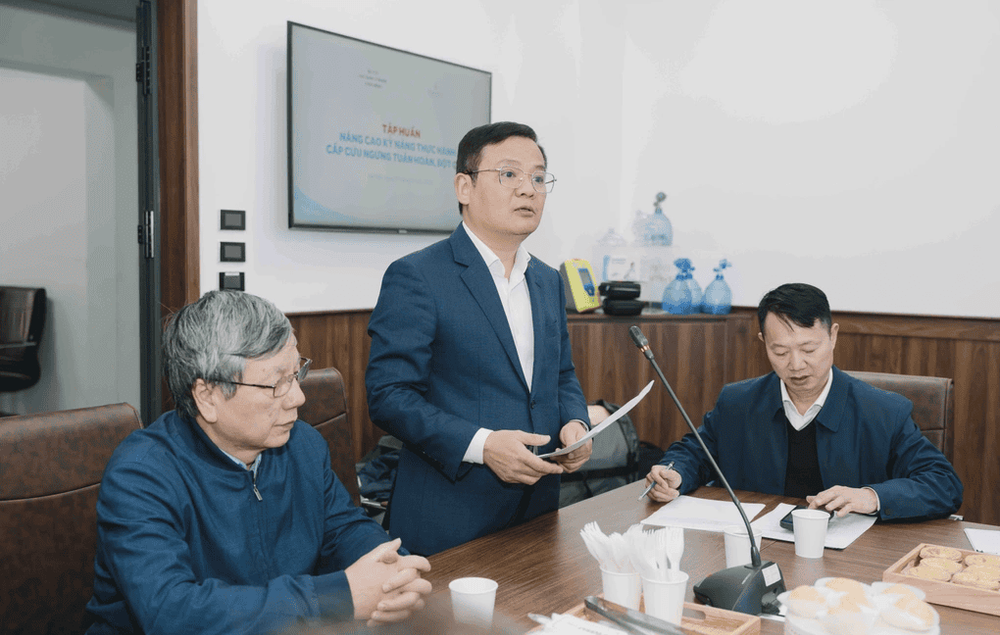 TS.BS Vương Ánh Dương - Phó cục trưởng Cục Quản lý Khám chữa bệnh - phát biểu