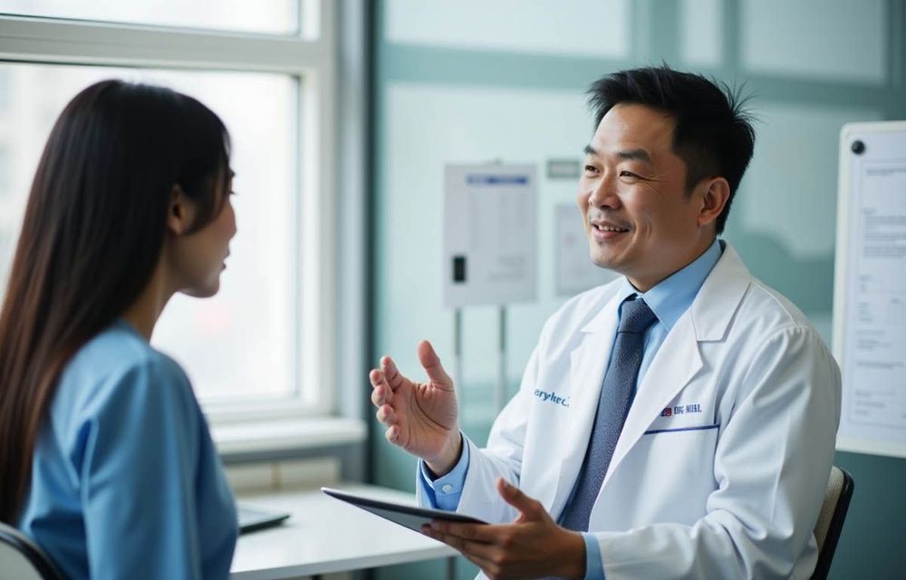 Người bệnh nên tham khảo ý kiến của bác sĩ khi có triệu chứng vì trượt đốt sống lưng có thể gây ra nhiều biến chứng nguy hiểm nếu không được điều trị kịp thời.
