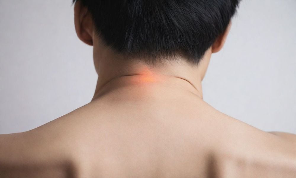 Tình trạng căng cơ cổ có thể xảy ra do thoái hóa đốt sống cổ.