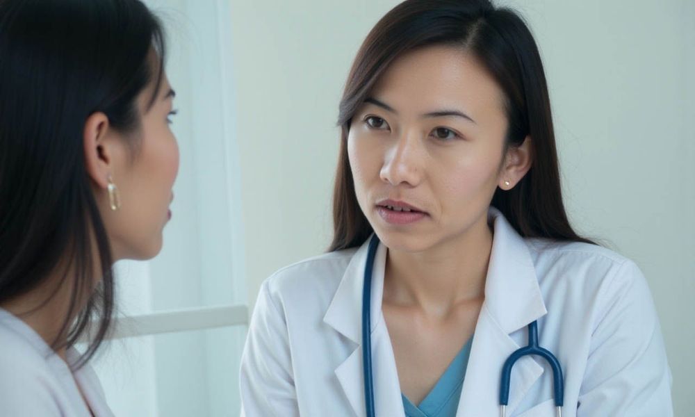 Để biết mổ polyp tử cung bao lâu mới có thai, chị em nên đi gặp bác sĩ để được tư vấn.