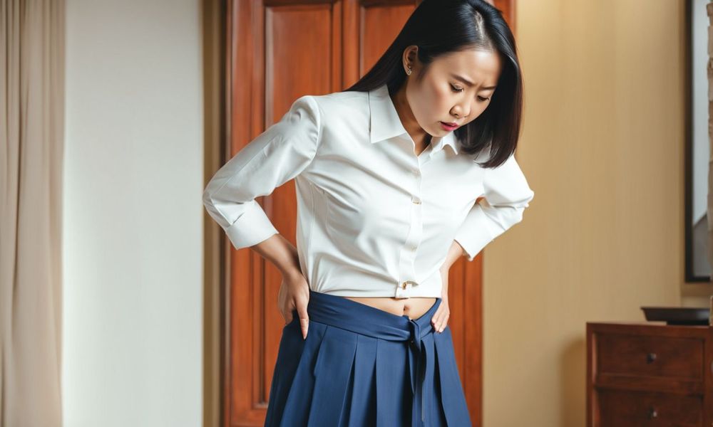 Đau bụng là một trong những triệu chứng của ung thư đường mật.