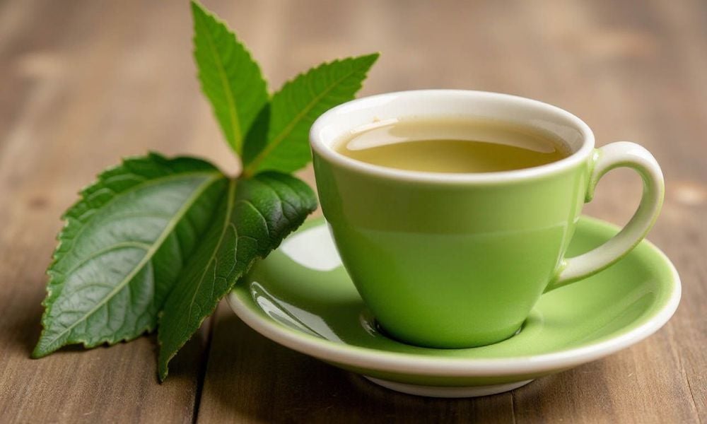 Đắp mặt nạ trà xanh có thể gây phản ứng dị ứng.