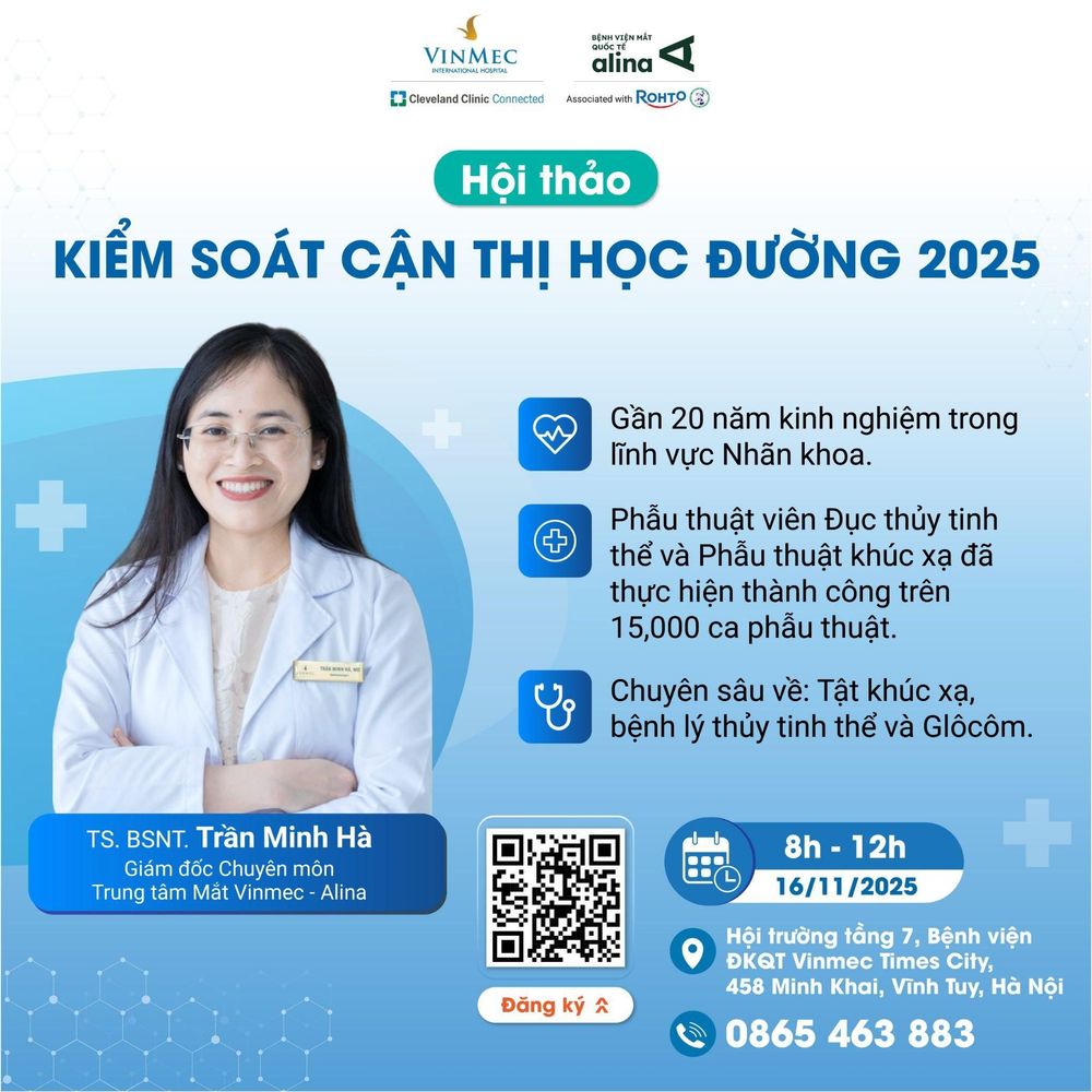 Hội thảo Kiểm soát cận thị học đường 2025