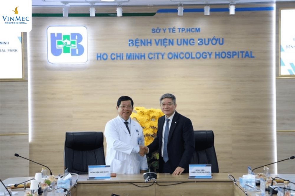 Vinmec Central Park signs strategic partnership, lighting up hope for cancer patients