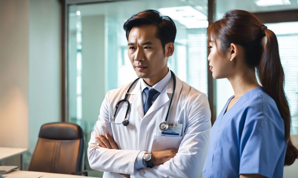 Người bệnh nên đi khám bác sĩ khi có các biểu hiện của bệnh đau dạ dày.