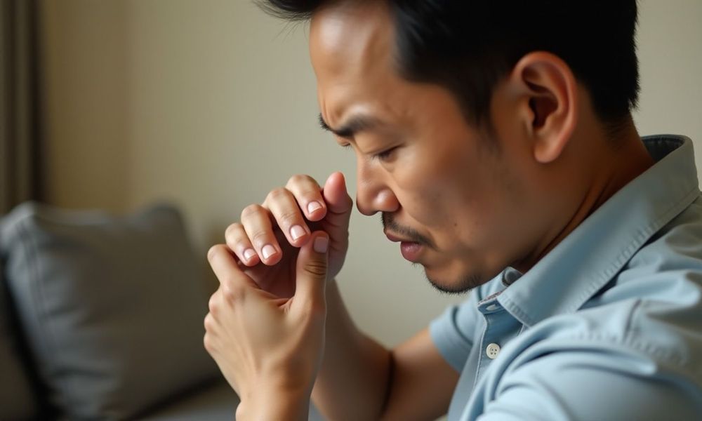 Nếu bệnh nhân cảm thấy mỏi tay hoặc đau nhức khi sử dụng nạng nên nghỉ ngơi để tránh chấn thương.