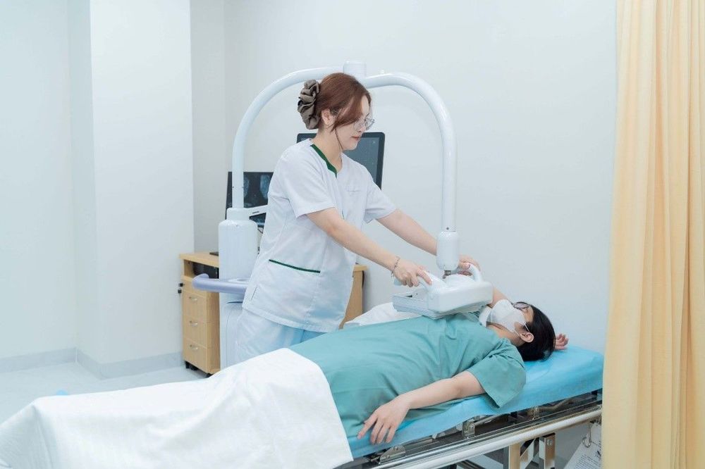 Máy siêu âm vú tự động Invenia ABUS Prime đang được ứng dụng tại Bệnh viện Vinmec Ocean Park 2, giúp nâng cao hiệu quả chẩn đoán và tầm soát ung thư vú