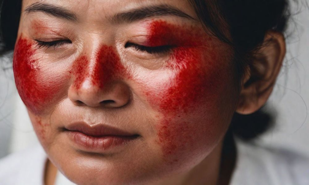 Tạm ngưng sử dụng mỹ phẩm khi có dấu hiệu dị ứng.  