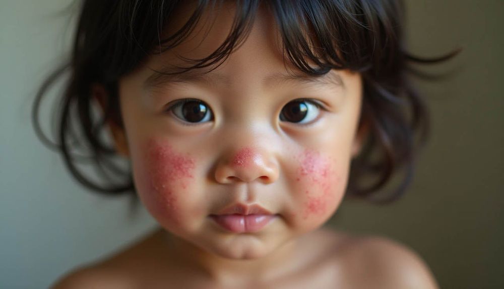 Phụ huynh có thể áp dụng mẹo tắm để tránh bùng phát bệnh chàm ở trẻ.