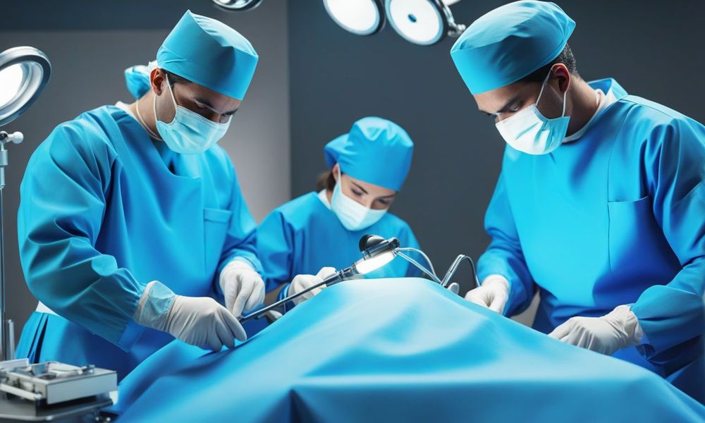 Một phương pháp điều trị vấn đề cột sống khác là phẫu thuật.