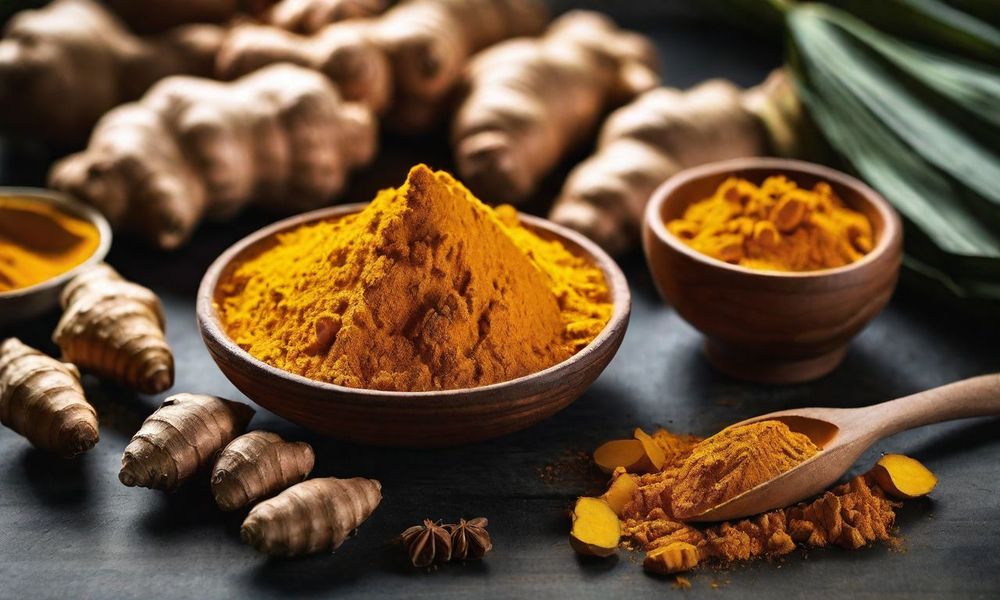 Nghệ cũng giúp giảm đau chân.