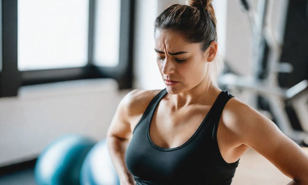 Tập thể dục cũng là một trong những nguyên nhân làm sưng ngón tay.