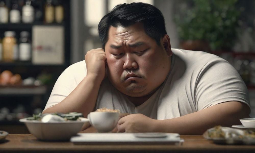 Người bị béo phì thường mắc hội chứng giảm thông khí.