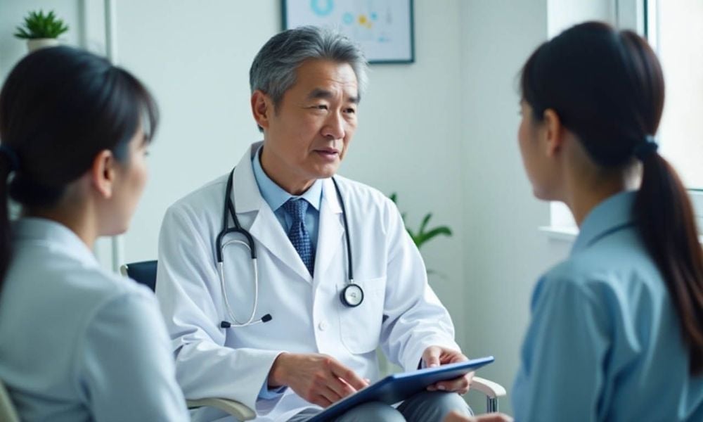 Người bệnh nên đi khám bác sĩ khi có dấu hiệu bệnh. 