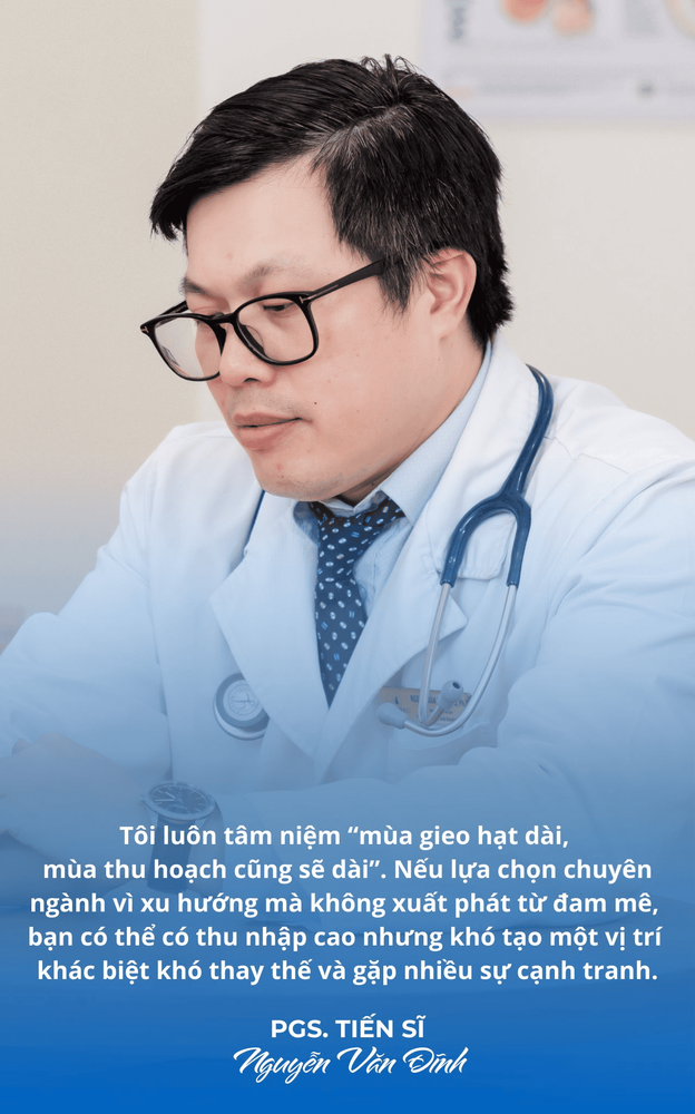 PGS.TS Nguyễn Văn Đĩnh chia sẻ: Hành trình thần tốc từ 1 phòng khám nhỏ với duy nhất 1 bác sĩ đến Trung tâm xuất sắc thế giới