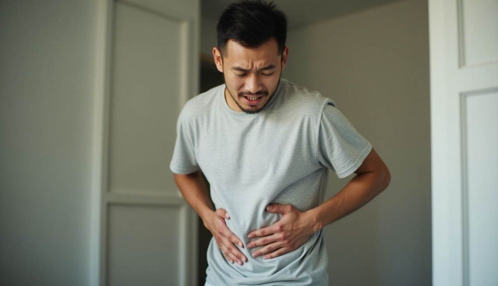 Đầy hơi và sưng tấy ở bụng là triệu chứng của hội chứng ruột kích thích và không dung nạp lactose.