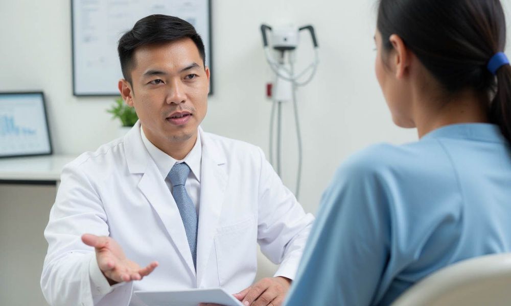 Người nhà nên đi cùng bệnh nhân đến các buổi khám để được bác sĩ giải đáp mọi thắc mắc.