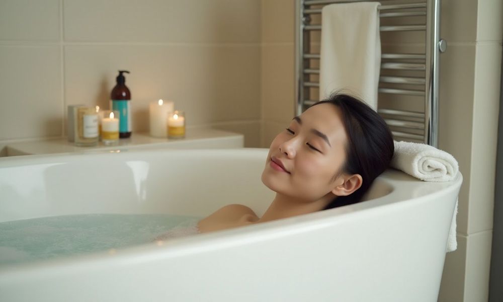 Nứt hậu môn và trĩ khi mắc bệnh Crohn, bệnh nhân có thể ngâm nước ấm để giảm triệu chứng.
