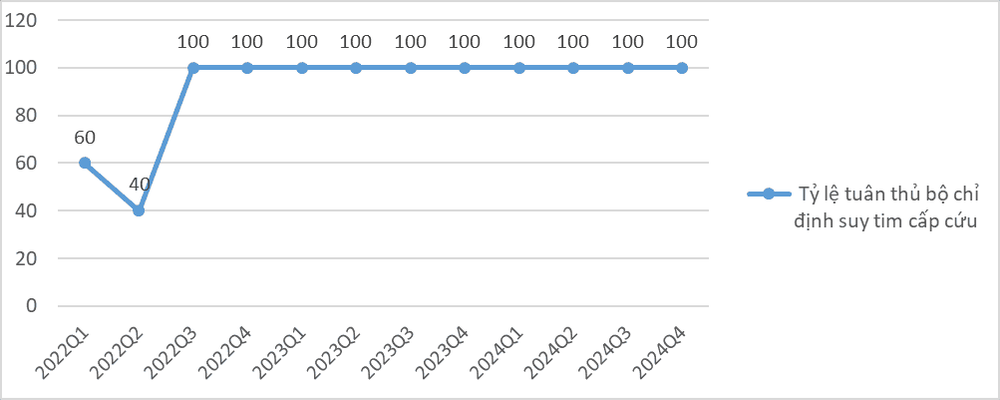 Kết quả chương trình quản lý suy tim năm 2024