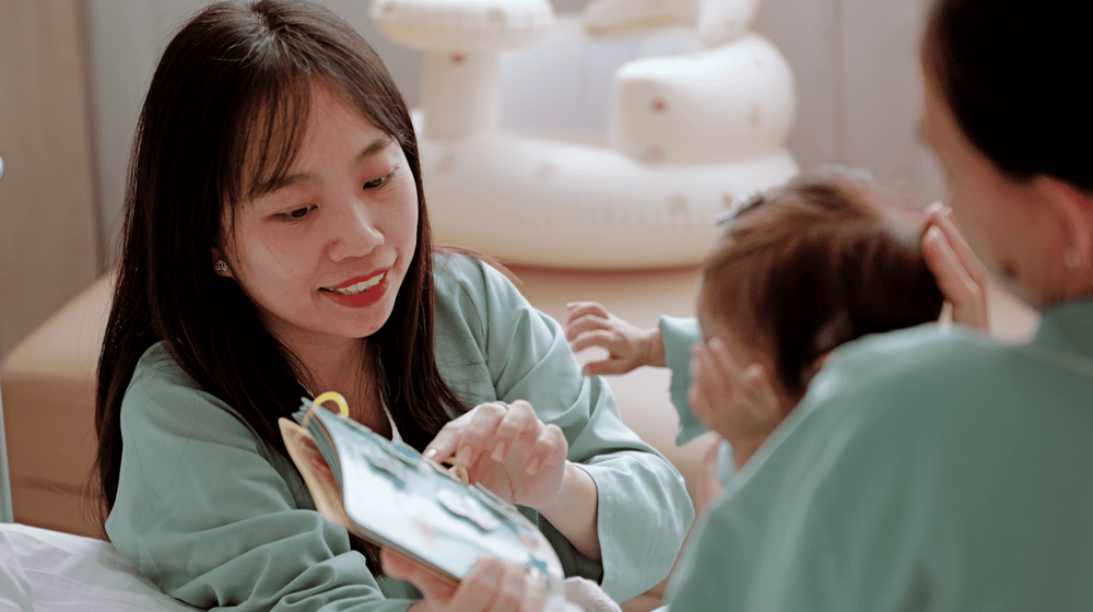 Sau phẫu thuật sức khỏe của chị Vi và bé Di đều tốt