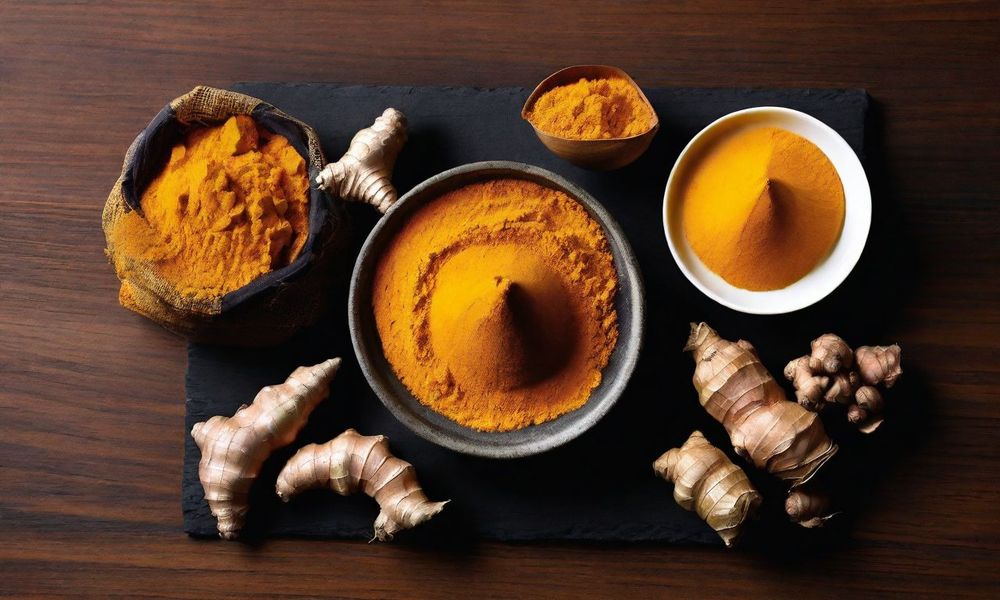 Sử dụng tinh bột nghệ như một cách chữa viêm mũi dị ứng tại nhà.