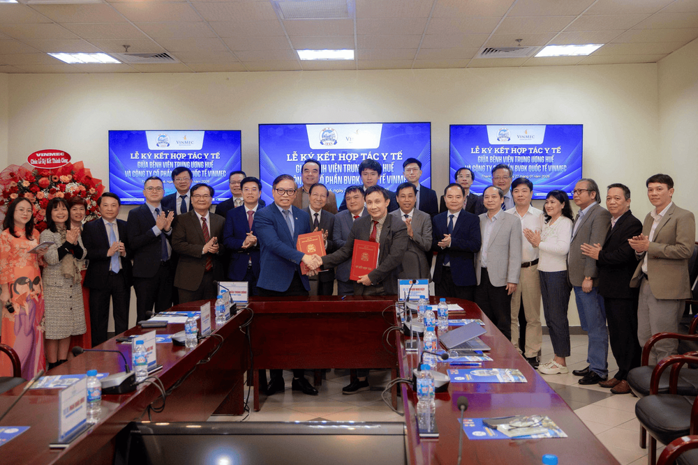 Sự kiện đánh dấu bước tiến quan trọng trong chiến lược kết nối giữa hệ thống y tế hàn lâm với một bệnh viện đa khoa hạng đặc biệt