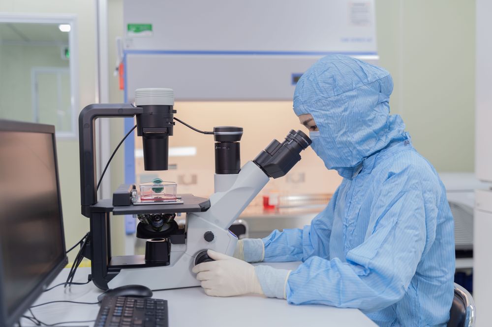 Một công đoạn trong quá trình tăng sinh tế bào của liệu pháp tăng cường miễn dịch tự thân