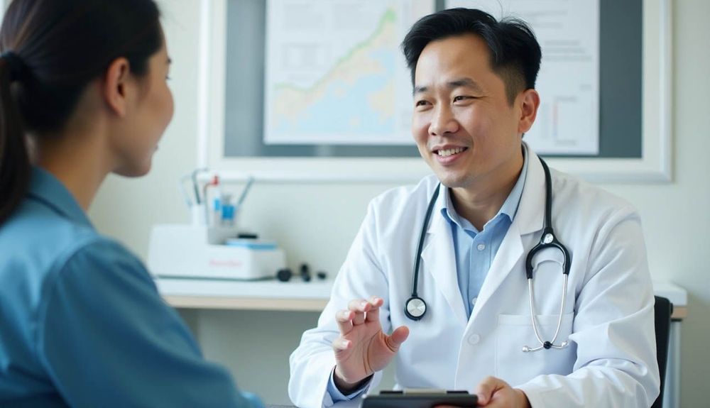Nếu thường xuyên bị trào ngược axit dạ dày, hãy đến gặp bác sĩ để được khám và tư vấn cách xử lý tình trạng này.