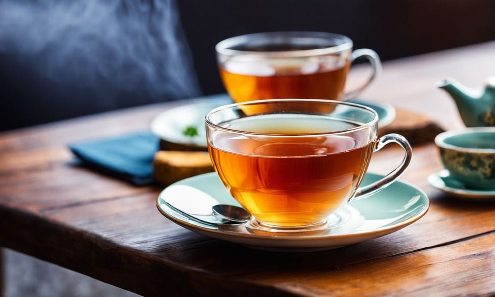 Nhiều nghiên cứu cho thấy trà xanh, trà đen và trà ô long giúp giảm nhẹ các triệu chứng khó chịu của bệnh chàm.