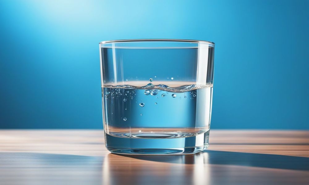 Uống đủ nước cũng giúp mẹ bầu dưỡng ẩm da và giảm ngứa.