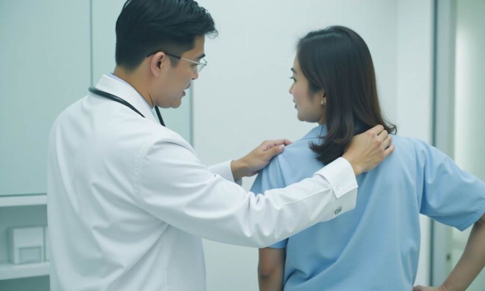 Vật lý trị liệu là một trong những cách điều trị thoát vị đĩa đệm cột sống thắt lưng.