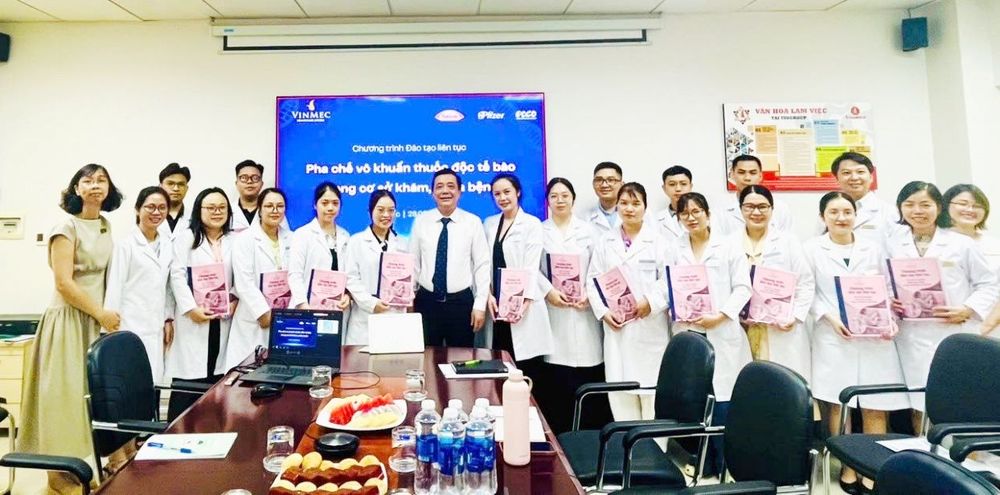 Lễ khai giảng của các học viên tại Vinmec Times City