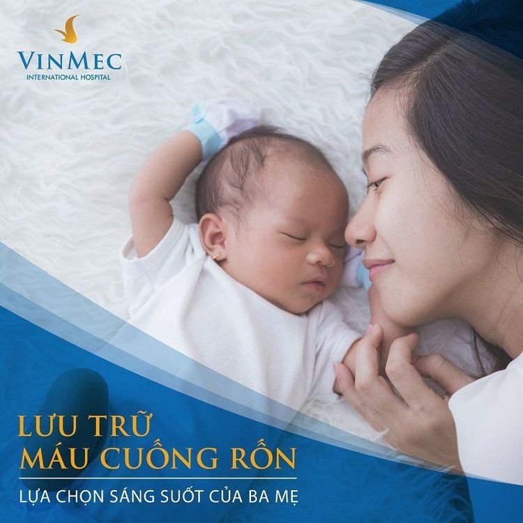 Quy trình lưu trữ máu cuống rốn hoặc dây rốn tại Vinmec