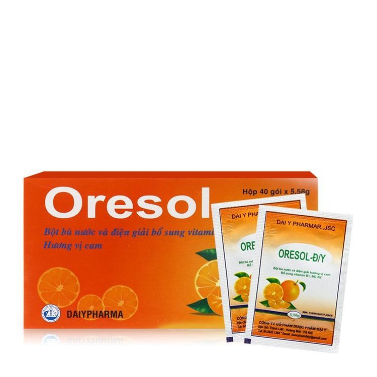 Give children fruit juices and oresol to replenish water and electrolytes as prescribed by the doctor when the child has a high fever