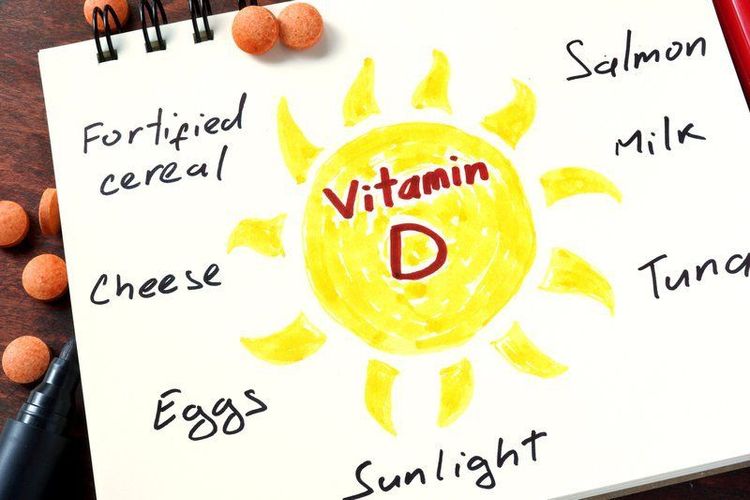 Vitamin D, together with calcium, stimulates the growth of the skeletal system.