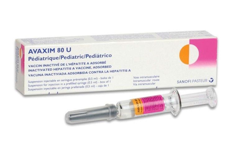 Vắc-xin AVAXIM 80UI 0.5ml được sản xuất bởi công ty Sanofi Pasteur (Pháp)