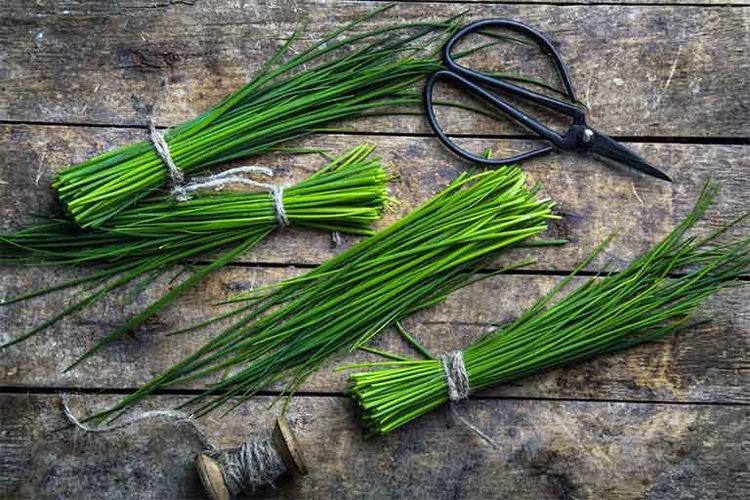 Lá hẹ hấp mật ong trị viêm thanh quản