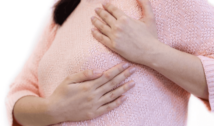 Bầu ngực căng cứng, rạn đỏ sau sinh là do đâu?