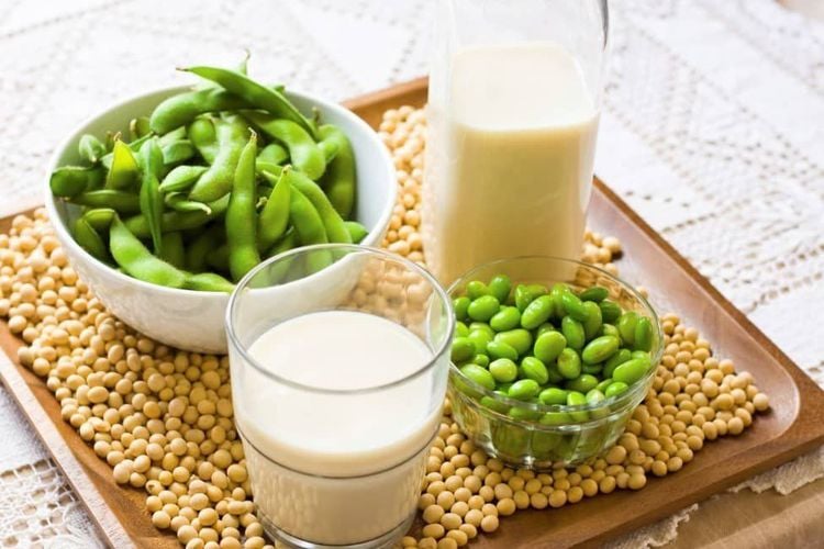 Đậu nành là nguồn cung cấp axit béo thiết yếu cho cơ thể