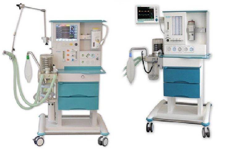 Hệ thống máy gây mê kèm thở giúp theo dõi các dấu hiệu sinh tồn