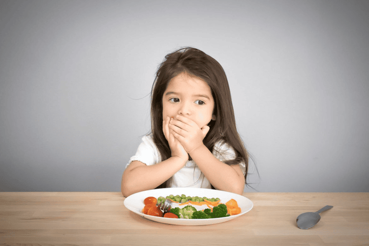 During the weight loss process, children should not skip meals.
