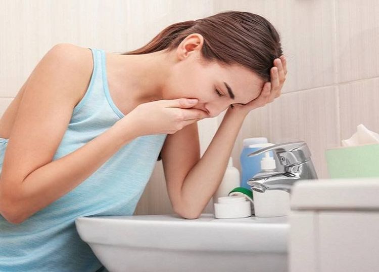 Nausea may be a symptom of foul-smelling stool