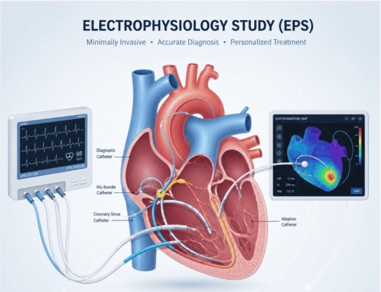Thăm dò điện sinh lý tim (Electrophysiology Study - EPS)