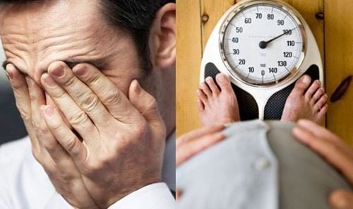 Symptoms of insomnia and weight gain in the partner experiencing sympathetic pregnancy symptoms