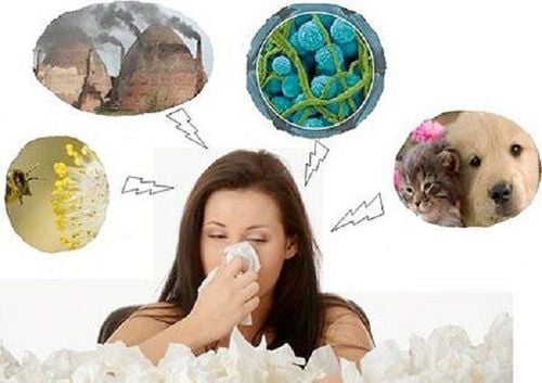 Causes of sinusitis are due to allergens entering the sinuses.