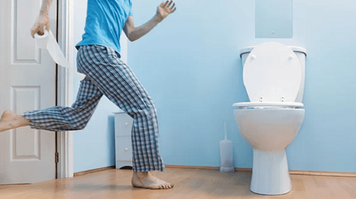 Ở giai đoạn muộn, do hệ miễn dịch suy giảm, bệnh nhân có thể nhiễm khuẩn tiêu hóa với triệu chứng tiêu chảy kéo dài